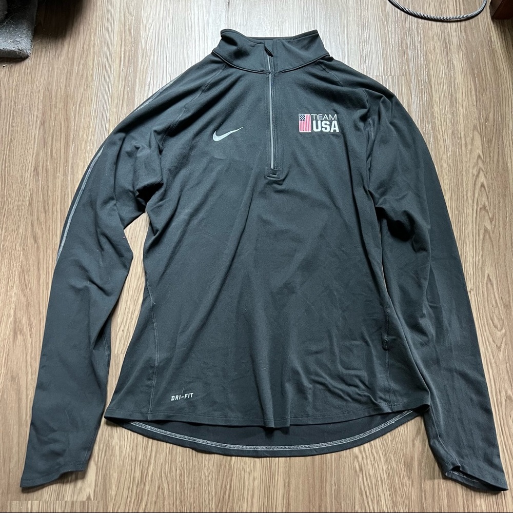 Nike Dri-Fit Team USA Quarter-Zip Pullover